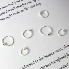 실버볼링귀걸이