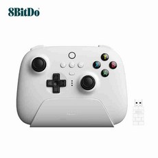  8 BitDo 얼티메이트 컨트롤러 NS버전 블루투스 조이패드, PC버전얼음과백설공주+충전대+수신기+케이블 