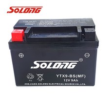 소롱배터리 조이맥스125용 소롱배터리YTX9-BS(12V9A) 밧데리, 1개