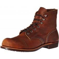 Red Wing Heritage Men 's Iron Ranger Work Boot Copper Rough and Tough 10D 미국