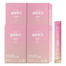 오늘부터 슬림핑크 복숭아맛 보조제 가르시니아 차전자피 분말 (80포), 480g, 1개