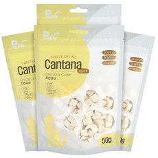 펫라이프 칸타나 동결건조 치킨큐브 50g x4개, 4개