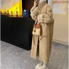 PINO 리버시블무스탕 겨울아우터 포근한무스탕