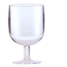 다회용 플라스틱 와인잔, 290ml, 4개