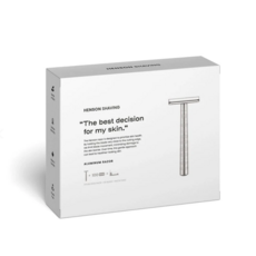 헨슨 HENSON 클래식 면도기 AL 13 실버 선물세트 면도기+거치대+면도날100pcs, 1개, 1세트