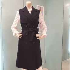 꼼빠니아 NC중앙로 테일러드카라 롱 베스트