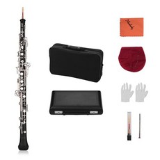 오보에 목관악기 Muslady-llave profesional Oboe C de de, 은도금 키