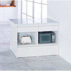 쿡스 서랍넷 아일랜드 식탁 홈바 전기밥솥 전자렌지 수납장 베이킹 테이블 인조대리석 조리대, 도어둘 수납 1145 x 580, 06-인조대리석 1200 x 800 그레이