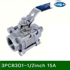 스테인리스 볼밸브 3PCB301-1_2In.ch 15A 15 (1EA) OW+8229EA