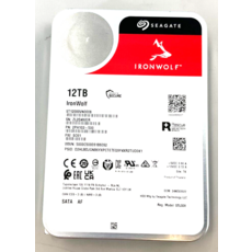 Seagate IronWolf Pro 12TB SATA3 7200 rpm 하드디스크 드라이브 [세금포함] [정품] 256MB ST12000VN0008 126601424692 - st12000vn0008