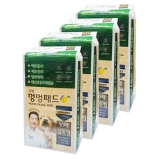 아이디어부티크 국제 멍멍 배변패드 50매 x 4개입 그린포장 강아지, 본품 - 국제멍멍패드