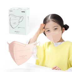 힐타임 코코핏 KF94 컬러 마스크 소형N 새부리형 숨쉬기편한, 블러쉬베이지, 1개, 25매입