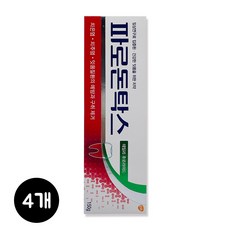 파로돈탁스 데일리 후로라이드 치약, 150g, 4개