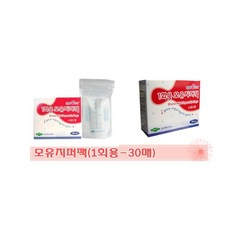 멸균 위생 모유보관 비닐팩 지퍼백 30개입 밀폐형, 1개, 1개입