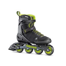 Rollerblade Zetrablade 엘리트 남성용 성인 피트니스 인라인 스케이트 블랙 앤 라임 퍼포먼스 인라인 스케이트 6