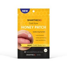 Smartmed Cold Sore Patch 입술 물집 꿀패치 30개