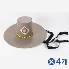 도매빅뱅 전통모자 양반 갓 만들기x4개 미술만들기재료 DIY 만들기재료/만들기장난감/만들기패키지/만들기/미술시간/아동미술/만들기세트/유치원만들기/어린이미술/만들기교구, 단일 출판사