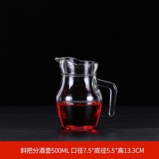 와인브리딩 고급 위스키 와인 담는병 디캔더 에어레이터 디캔딩 서양 주 술 보력 157, 일반 보력 넥타이 냄비 500ML