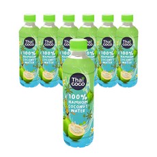 타이코코 100% 퓨어 코코넛워터 무설탕 무첨가, 6개, 350ml