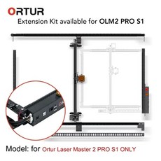 레이저커팅기 휴대형 소형 ortur y 축 확장 키트 샤프트 ortur 레이저 조각 기계 확장 키트 고정밀 800400mm 용 더 큰 조각 영역, olm2 pro s1용