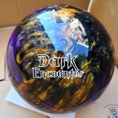 볼링공 퍼플 블랙 골드 아름다운 조화 개인볼 볼링용품, 8 파운드