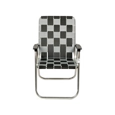 [Lawn Chair USA] 론체어 클래식 Black & Silver 체커보드 DUK2334