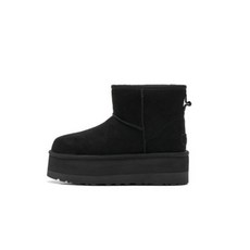 UGG 24FW 어그 여성 클래식 미니 플랫폼 부츠 체스트넛 블랙 1134991-CHE