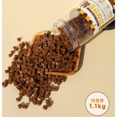 [펫턴] 강아지 반려견 애견 영양간식 훈련용 가수분해 저알러지 면역강화 자이언트독 고구마&코코넛 1.1kg, 4개