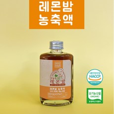 국내산 유기농 레몬밤 100% 농축액, 1병, 100ml