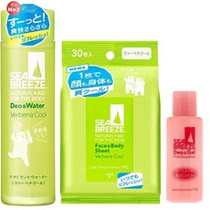 시세이도 데오워터 씨브리즈 8종 160ml, 3개