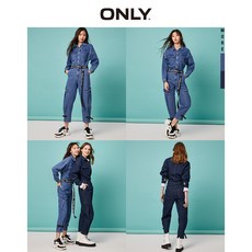 오리하우스 미네르바 미네르바 김희선점프수트 김희선멜빵바지ONLY2020 가을 신작 하이 웨이스트 스트레이트 헐렁하고 얇은 시크 트렌드-12750