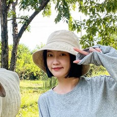 엠아이피 여자 벙거지모자 버킷햇 모자