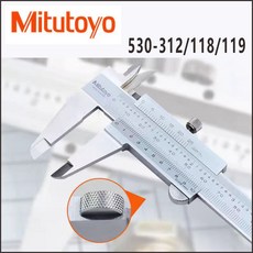 미쓰도요 Mitutoyo 디지털캘리퍼스 캘리퍼 측정 노기스 엔텍드라이버 500-196-20 대형 LCD 버니어 150MM, 1개