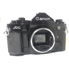 블랙 캐논 A1 SLR 35mm 수동초점 카메라 본체만 렌즈 미 갱신
