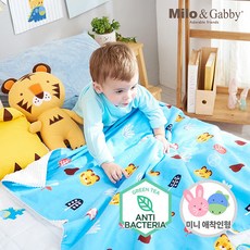 [밀로앤개비] 코튼 더블 블랭킷(아기이불)-톰의 정원, 상세 설명 참조