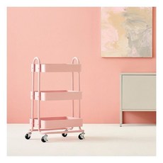 한샘 재크플러스 철제 무빙 트롤리 (3종/택1), 화이트(A)