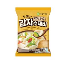 이가자연면 감자수제비 184g 멸치육수, 1.104kg, 1개