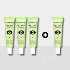  [3+1] 스탬푸드 강아지 고양이 릴리프 발바닥 보습 피부 크림 연고 4개, 스탬푸드 연고 