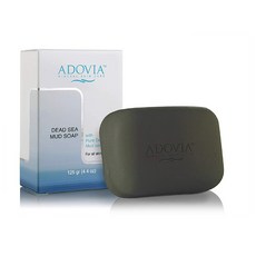 Adovia 아도비아 사해 머드 비누 1개 Dead Sea Mud Soap, .개