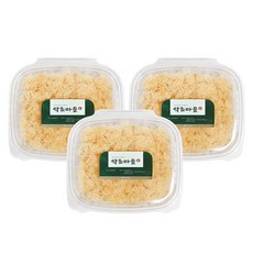 약초마을 산삼배양근 생물 300g(100g 3팩), 1개 - 산삼인형