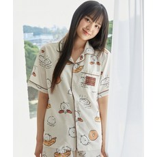 SPAO 스파오 담곰이 날 안입겠담곰 반팔 잠옷(WHITE)_SPPPE25U11 SPPPE25U11