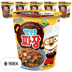 팔도 뽀로로 짜장 65g, 90개