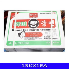 윤성커뮤니케이션 알뜰 찰당면 고구마 벌크 업소용 식재료 안성 13KX1 당면, 1
