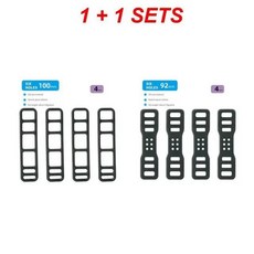 실리콘 탄성 스트랩 끈 띠 밴드 끈 띠 밴드 붕대 조명 램프 조명 운전 거울 레코, 9.2pcs, 1개