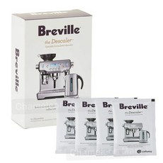 브레빌 커피머신 청소 석회질제거 디스케일링 가루 파우더 25g 4봉지 Breville the Descaler, 4개