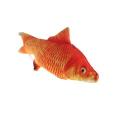 고양이 씹는 장난감 잉어 고양이용 물림 방지 고양이와 성인 실내용 고양이용 물림 방지, 20cm, 1개
