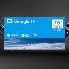 [더함] 24년형 스마트 75 UHD IPS 60Hz 구글 홈TV NA752UHD