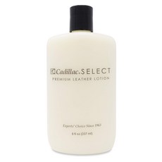 Cadillac Select Leather Lotion Cleaner and Condition 캐딜락 셀렉트 가죽 로션 클리너 및 컨디셔너 - 핸드백 소파 재킷 가구 지갑, 8 oz Lotion, 1개, 226g