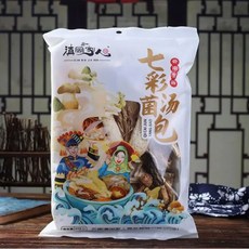 다채로운 버섯 수프 가방 말린 냄비 기본 재료 모첼라 200g, 빨간, 1개