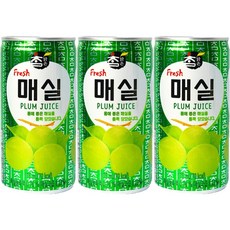 참맑은 매실 음료 업소용 175ML 90캔, 90개